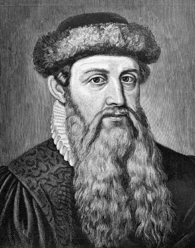 Modern Matbaacılığın Mimarı Johannes Gutenberg